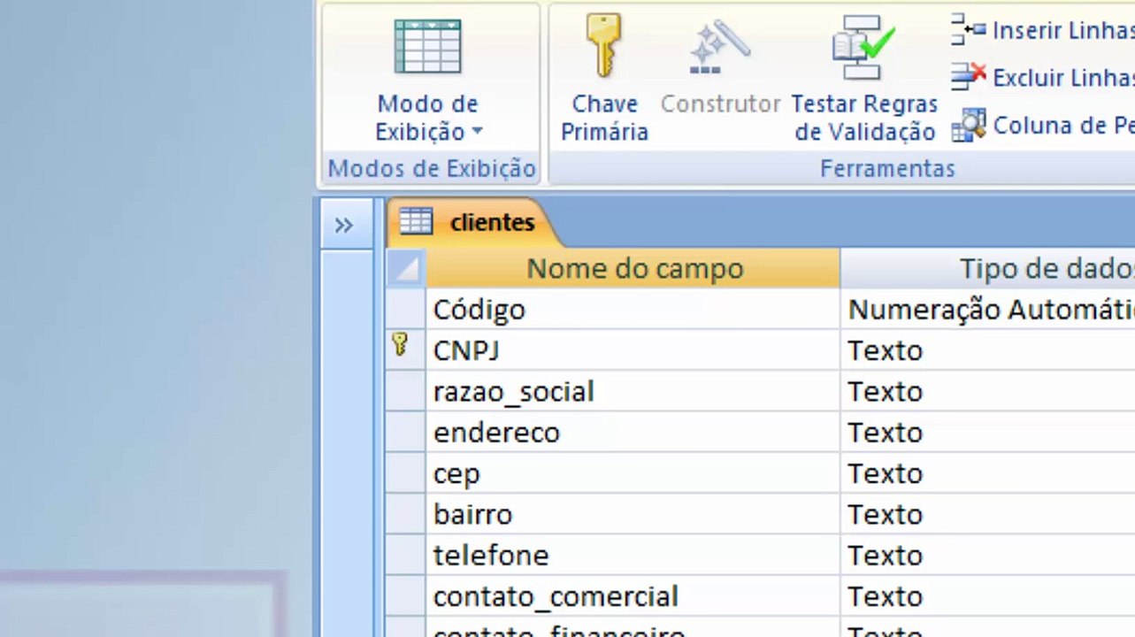 APRENDIZADO LIVRE - TABELAS E TIPOS DE DADOS %7C PARTE 1