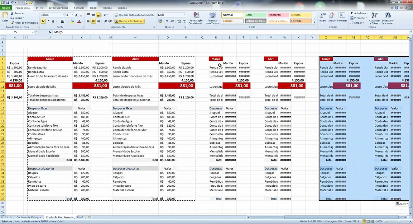 CONTROLE FINANCEIRO PESSOAL AULA 04 PT. 02 APRENDIZADO LIVRE