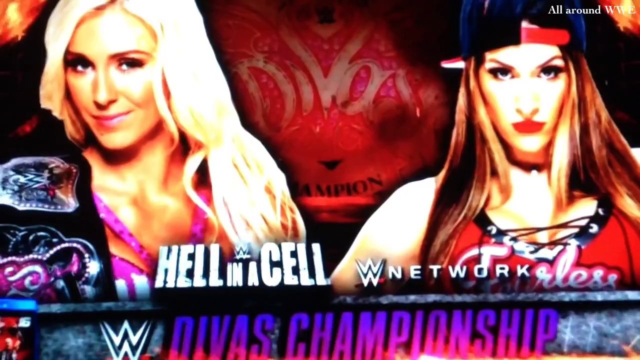 WWE Charlotte Vs Nikki Bella Hell In A Cell 2015 Highlights