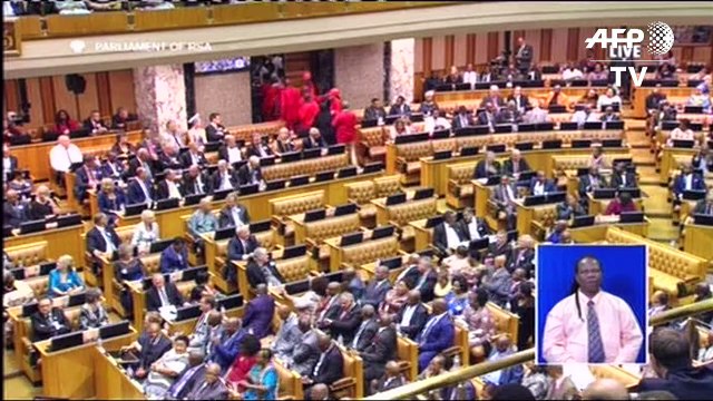 Afrique du Sud: discours de Zuma perturbé