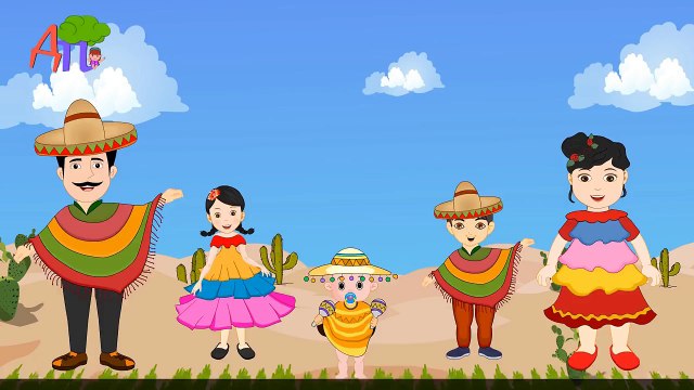 Finger Family Collection in Russian | Семья пальчиков из разных стран | Индия | Япония