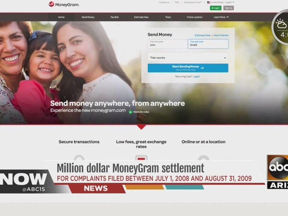 Million dollar MoneyGram settlement
