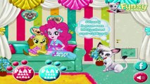 My Little Pony Equestria Girls Rainbow Rocks Fynsys Pet Salon Pinkie Pie Pet Care Game