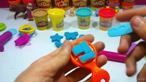 Play Doh Sweet Shoppe Candy Jar Playset Unboxing & Demo, 19 Accessories