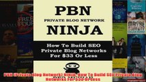 Download PDF  PBN Private Blog Network NINJA How To Build SEO Private Blog Networks For 33 Or Less FULL FREE