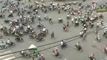 Intersection At Hanoi  Vietnam