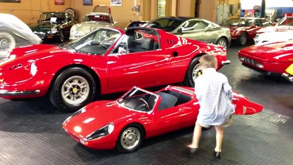 Porsche 904 Carerra GTS electric kid car test drive