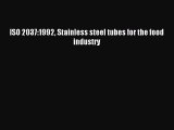 (PDF Download) ISO 2037:1992 Stainless steel tubes for the food industry Read Online