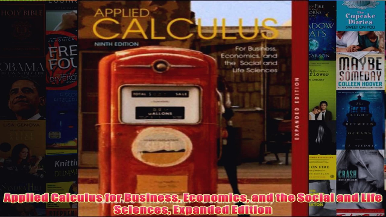 Download PDF  Applied Calculus for Business Economics and the Social and Life Sciences Expanded Edition FULL FREE