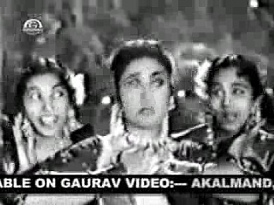 CHAND (1959) - Aaja Ri Chandni Hamari Gali Chand Leke Aaja | Humne Nain Bichhaye Aaja