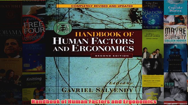 Download PDF Handbook of Human Factors and Ergonomics FULL FREE