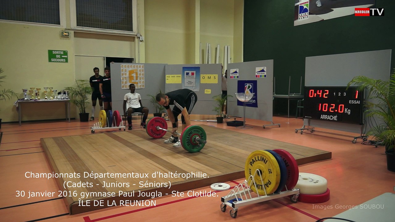 Championnats départementaux haltérophilie - Île de la Réunion