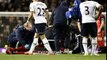 Bafetimbi Gomis wanted to play on despite a horrifying collapse which stunned White Hart L