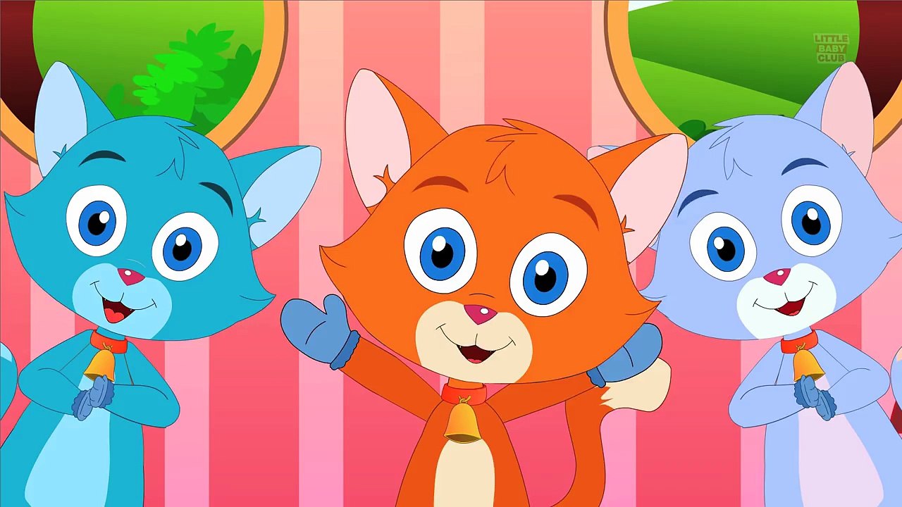 Nursery Rhymes By Kids Baby Club Three Little Kittens Rhyme ...