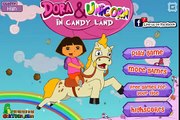 Dora and The Unicorn in The Candy Land Juegos para los niños DuFyvjnxEvU