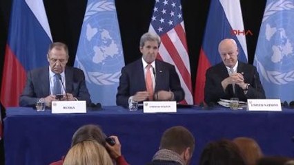 John Kerry Suriye'de Bir Hafta İçinde Ateşkes Sağlamak İçin Uzlaşmaya Varıldı