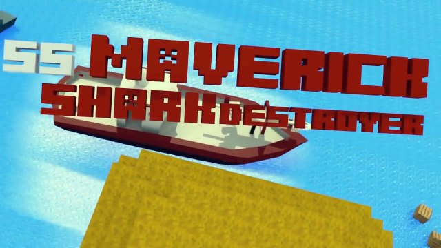 Jaws Shark Attack Animated! (Minecraft Animation)