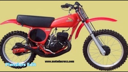 Motocross Honda Evolution 1974 a 2016