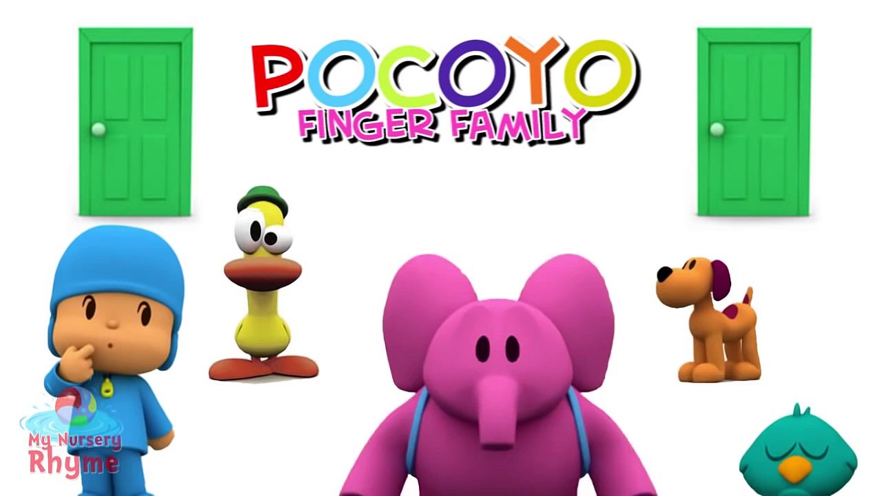 POCOYO Finger Family Nursery Rhyme