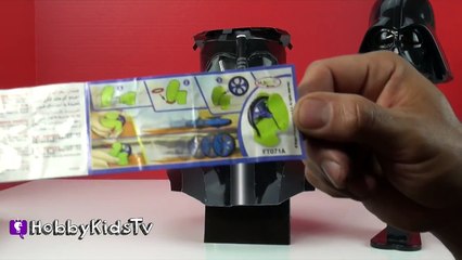Star Wars Darth Vader Model Build Surprise by HobbyKidsTV
