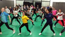 euro 2016 flashmob college Peujard