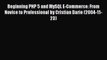 [PDF Download] Beginning PHP 5 and MySQL E-Commerce: From Novice to Professional by Cristian