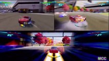 Cars 2 The Video Game Lightning McQueen, Radiator Mcqueen, Daredevil Lightning Mcqueen Race
