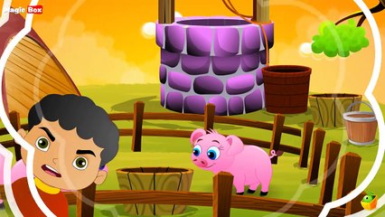 Tom Tom The Piper Son | English Nursery Rhymes | Cartoon/Animated Songs For Kids