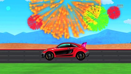 Police Car | Scary Dump Yard | Crusher Machine