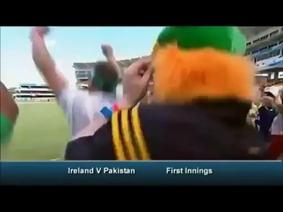 Ireland upset Pakistan 2007 Cricket World Cup