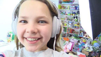 Видео для детей. Экскурсия по студии Первый проект с лучшей подружкой Настей