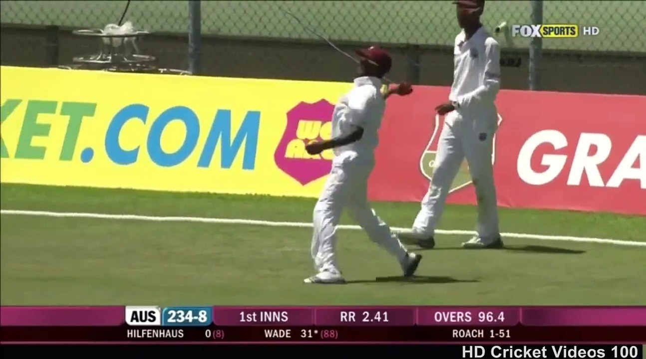 Matthew Wade 106 vs West Indies 3rd test 2012 HD