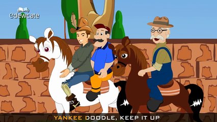 Yankee Doodle went to town nursery rhyme