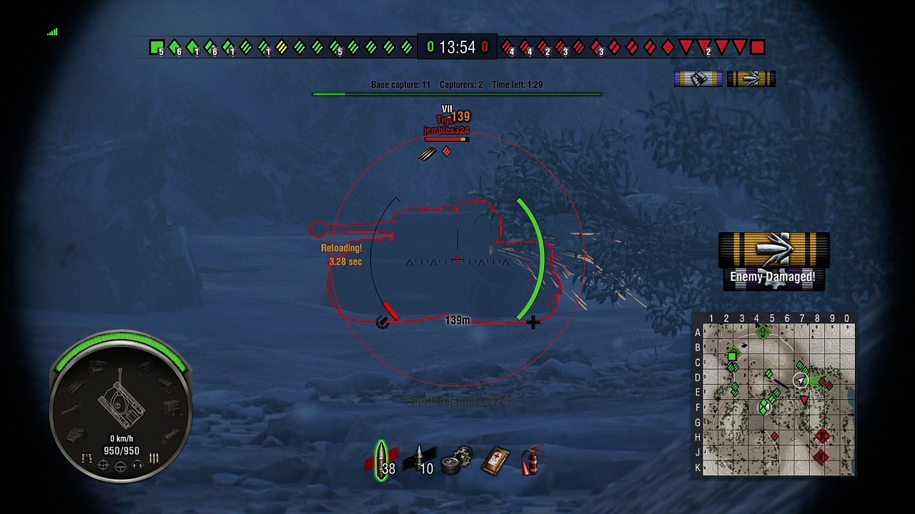 3601 and T29 vs Twin Tigers
