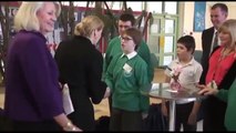 The Countess of Wessex visits Helen Allison School