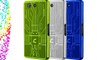 CruzerLite Bugdroid Circuit Bundle - Funda para móvil Sony Xperia Z3 Compact verde azul y transparente