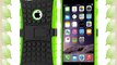 Cruzerlite Spi-Force Dual Layer Case for the Apple iPhone 6 Plus - Retail Packaging - Green