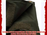 DFV mobile - Multi-functional vertical stripes nylon pouch bag case zipper closing carabiner