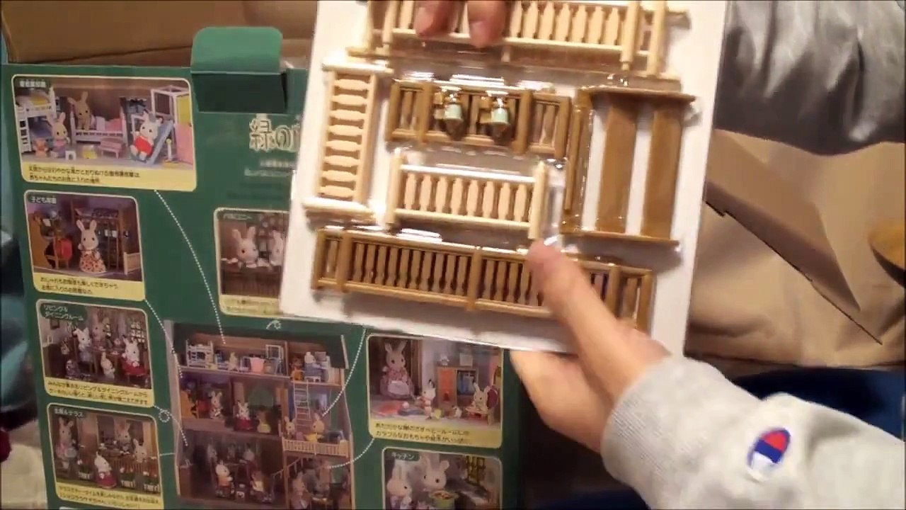 РАСПАКОВКА Sylvanian Families ДОМ на зеленых холмах