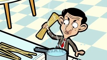 Mr Bean - Cooking spaghetti -- Mr. Bean kocht Spaghetti
