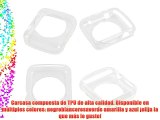 DURAGADGET FANTÁSTICO KIT Funda Rígida Para Apple Watch   Carcasa Transparente 38 MM   Pack