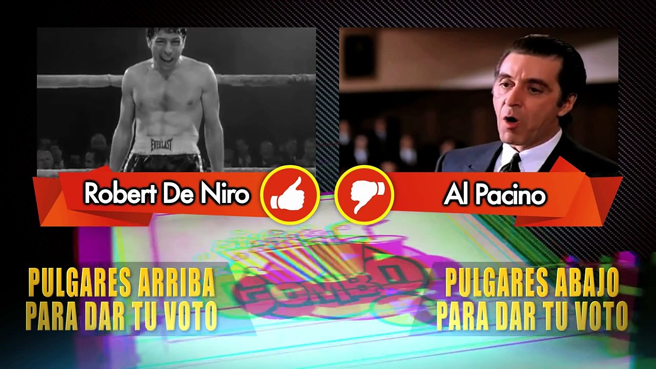 Confrontación: DE NIRO VS PACINO