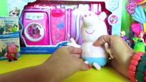 Peppa Pig teaches you how to use Disney Frozen household appliances (Feat Elsa & Anna)