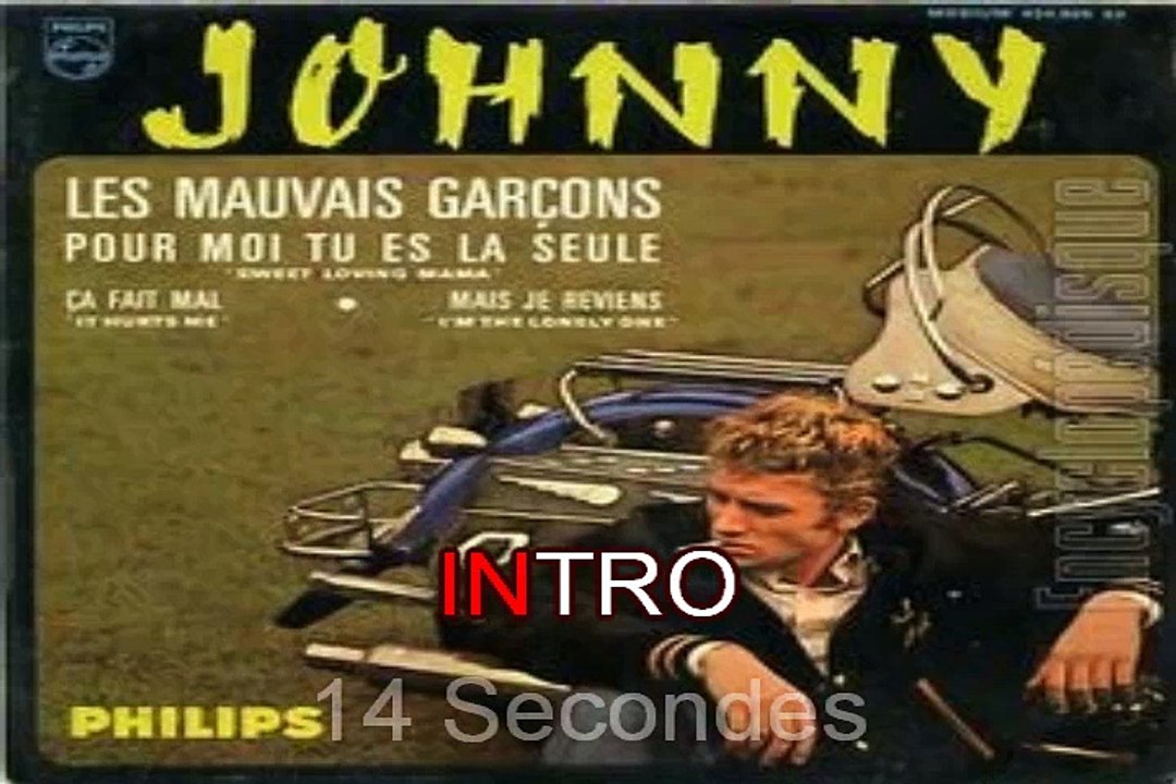 Johnny Hallyday_Les mauvais garçons (1964) karaoke