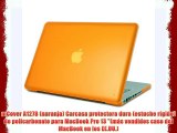 mCover A1278 (naranja) Carcasa protectora dura (estuche rígido) de policarbonato para MacBook