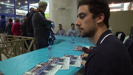 D!CI TV : Beaucoup de monde à la séance de dédicaces des Rapaces à Gap