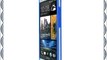 Mulbess® HTC One Funda de Doble TPU y estuche rígido de para HTC One M7 (Azul/ Transparente)