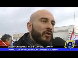 Taranto |  Corteo Ilva, si chiedono certezze al Governo