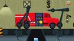 KZKCARTOON TV-Car Garage And Service _ Toy Factory _ Fire Truck