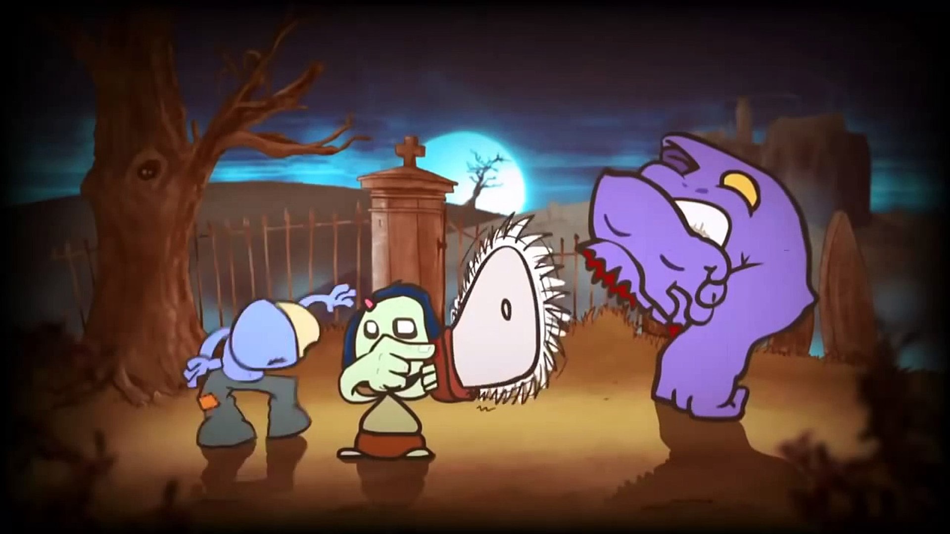 ⁣Vicious Zombie Circle funny animation